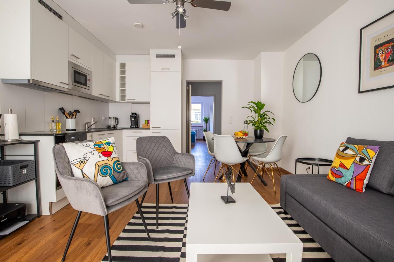 Special Primero Picasso Apartment Basel, Bahnhof Grossbasel 10-Star Екстериор снимка